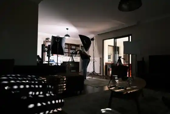 What counts as a video studio, not just a room with a camera