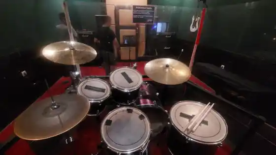 Xiphos Music Studio — studio interior